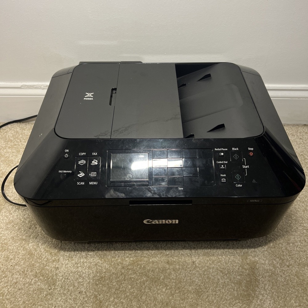 Canon PIXMA MX922 Wireless Office Printer 9600 dpi Color FOR PARTS ONLY!!